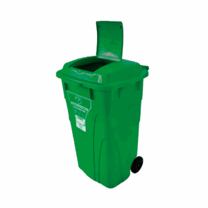 CONTENEDOR CON RUEDAS 120 LITROS